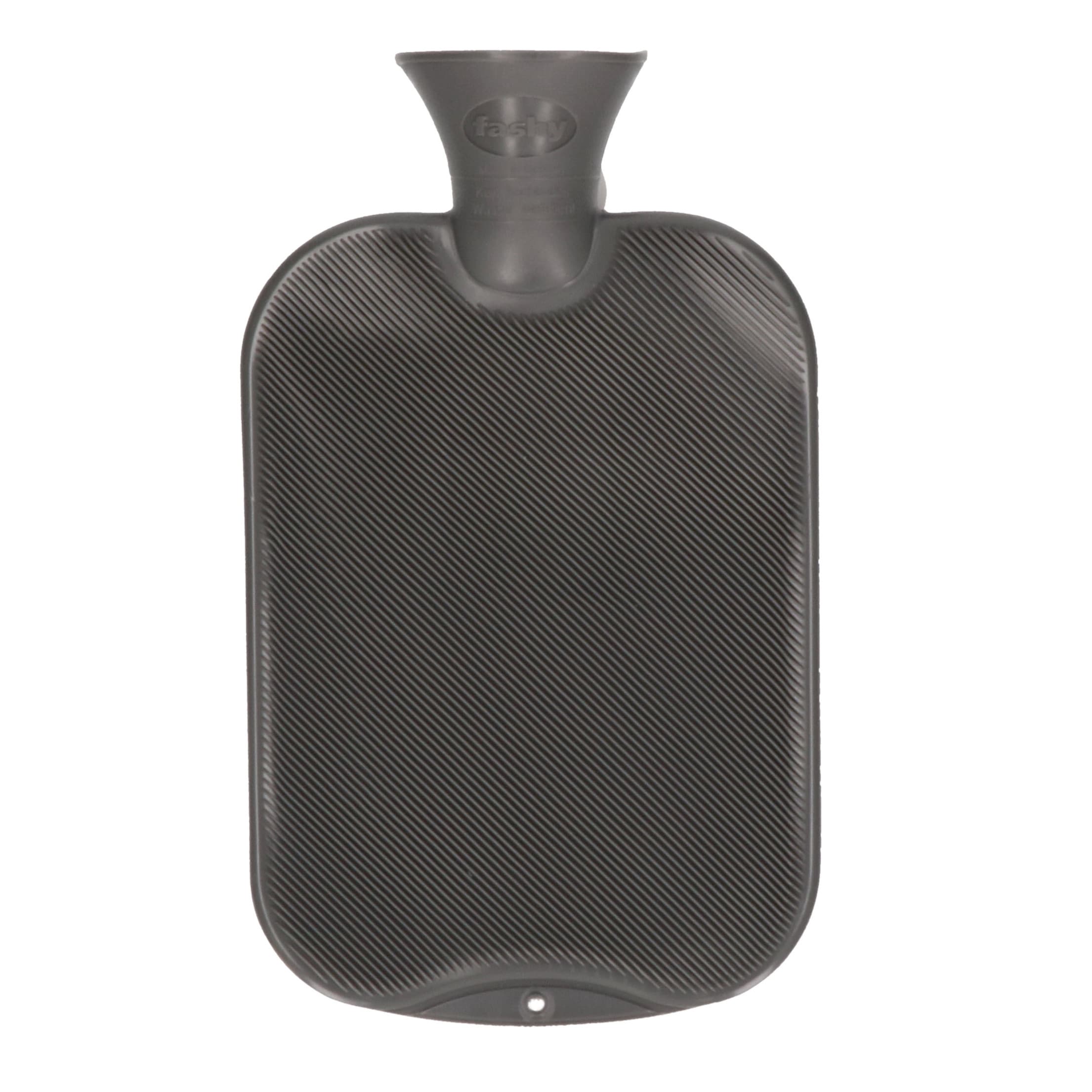 Warmwater kruik - 2 liter - antraciet - winter kruiken