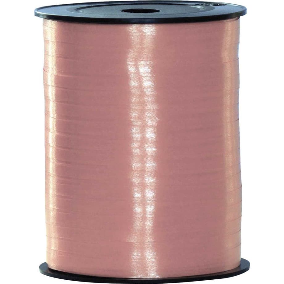 Sierlint of cadeaulint - roze - dun - 500 meter x 0.5 cm