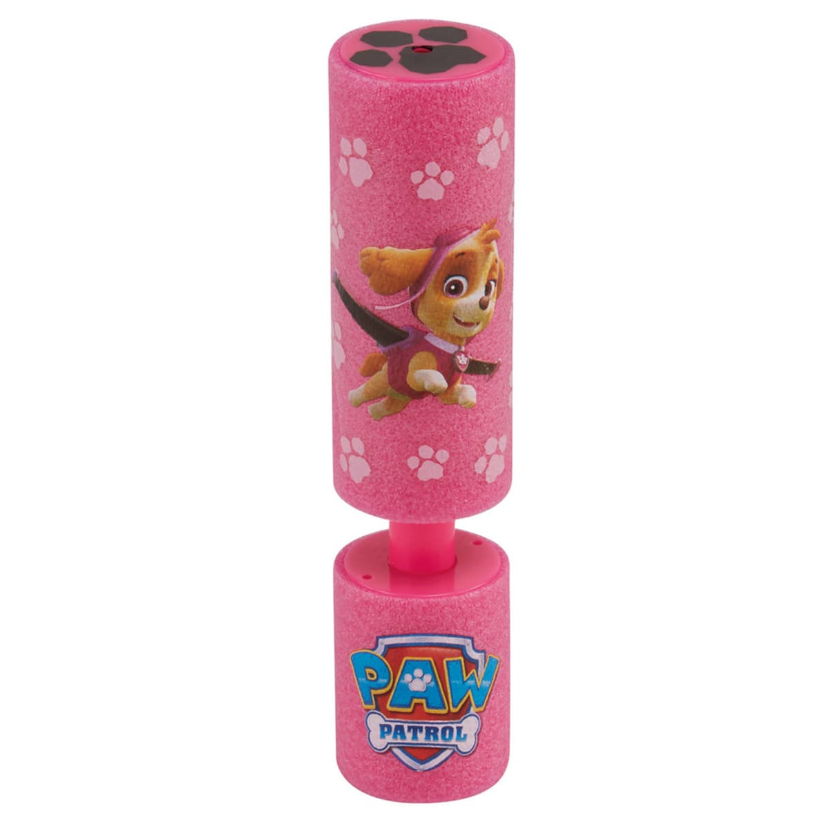 1x Paw Patrol Skye waterpistool/waterpistolen van foam roze 15 cm