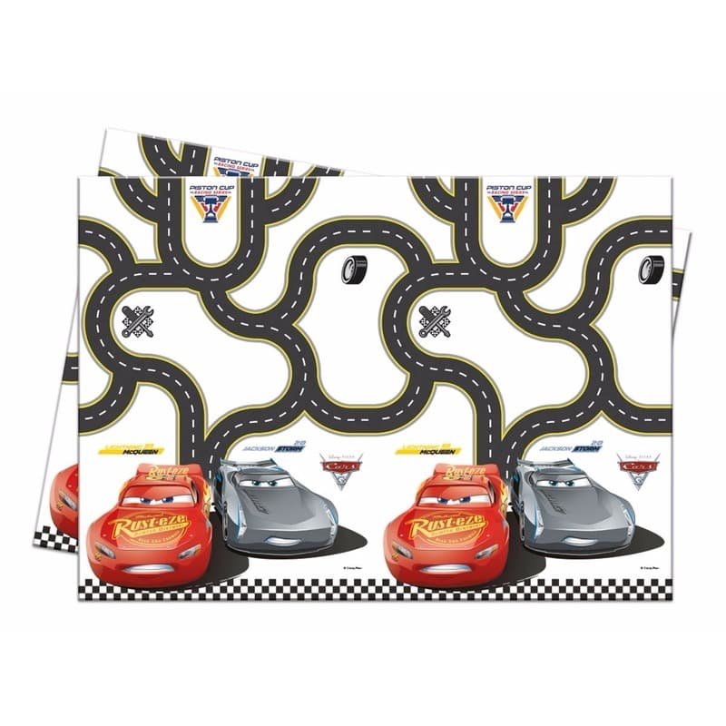 Cars tafelkleed 180 cm