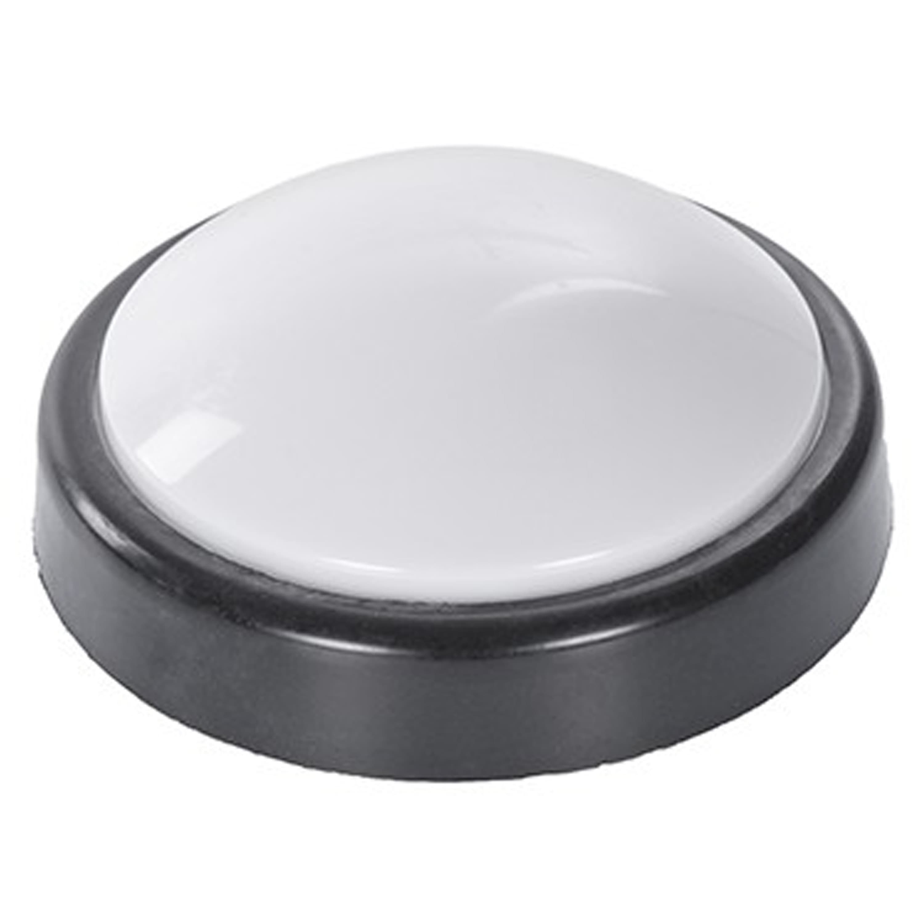 CM Nachtlampjes - draadloos - wit/zwart - kinderkamer - drukknop - 15 x 5 cm
