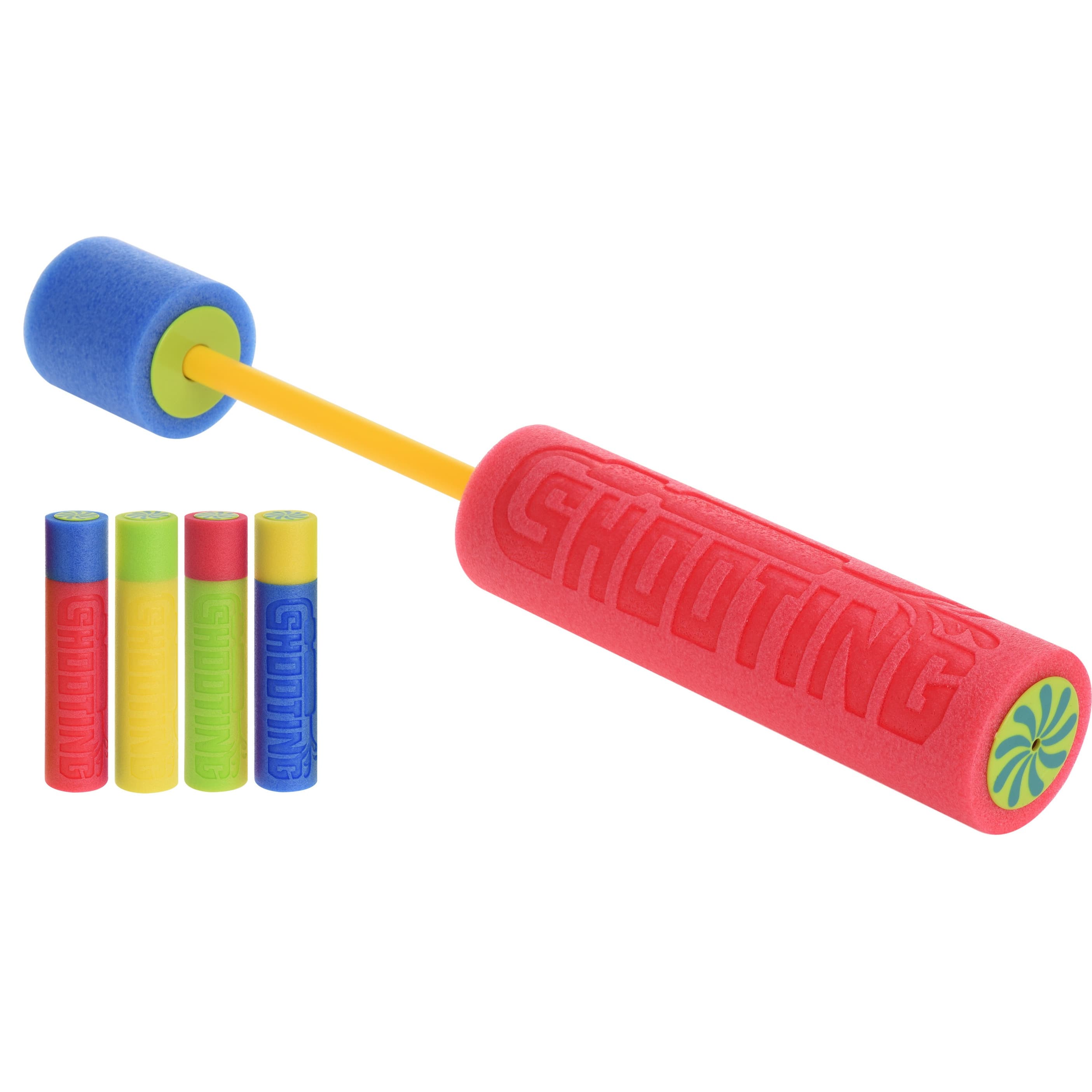 Waterpistool van foam - 4x - 32 cm - buiten water speelgoed - spuit