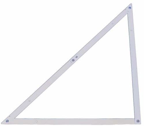Stanley Handgereedschap opvouwbare bouwhaak aluminium - 1-45-013