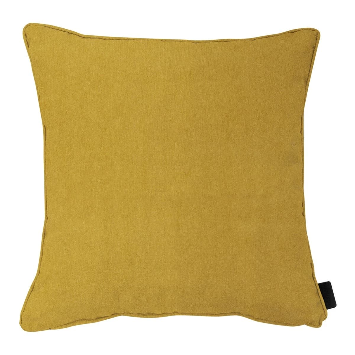 Madison sierkussen piping 45x45cm Panama mosterd