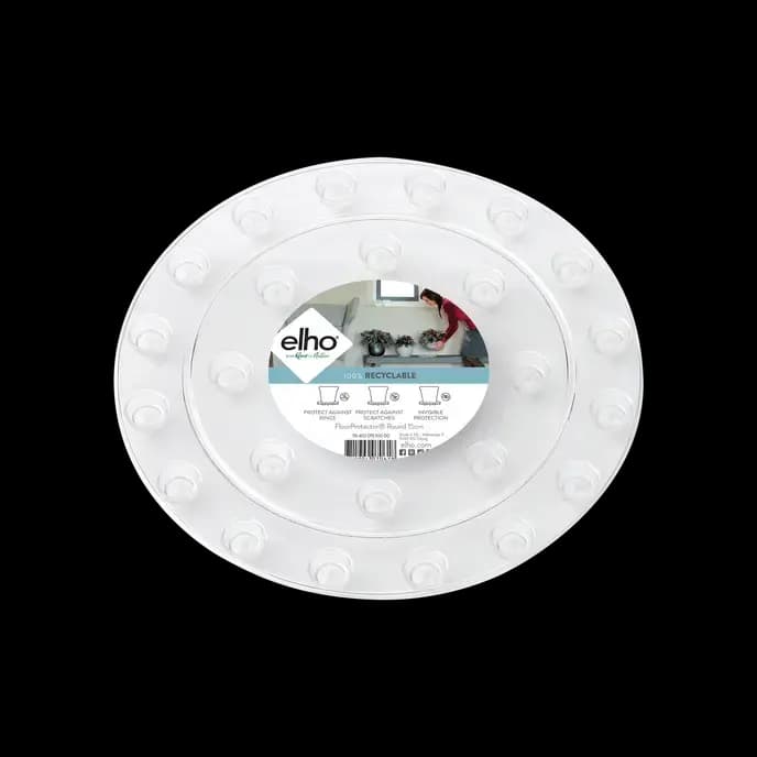 Onderzetter Floorprotector rond d12.5cm transparant