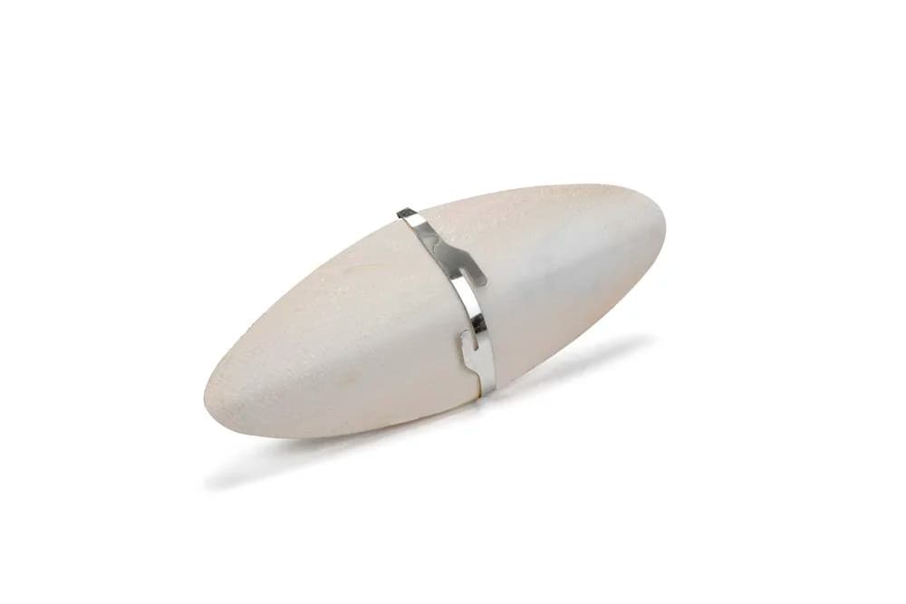 Sepia klein l12cm wit
