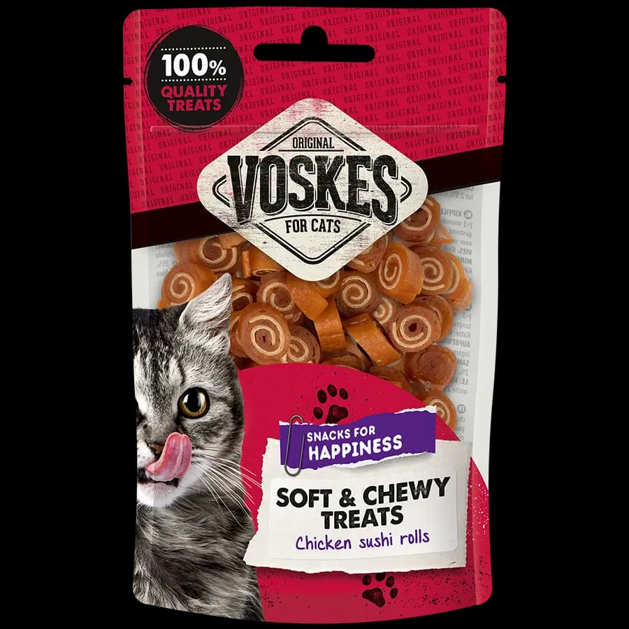Voskes Sushi rolls kip 60g