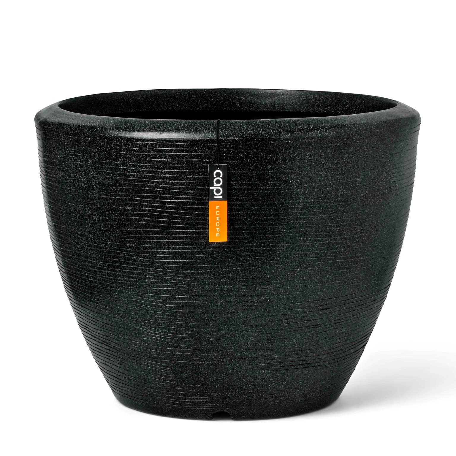 Pot bol granite 60x48 zwart