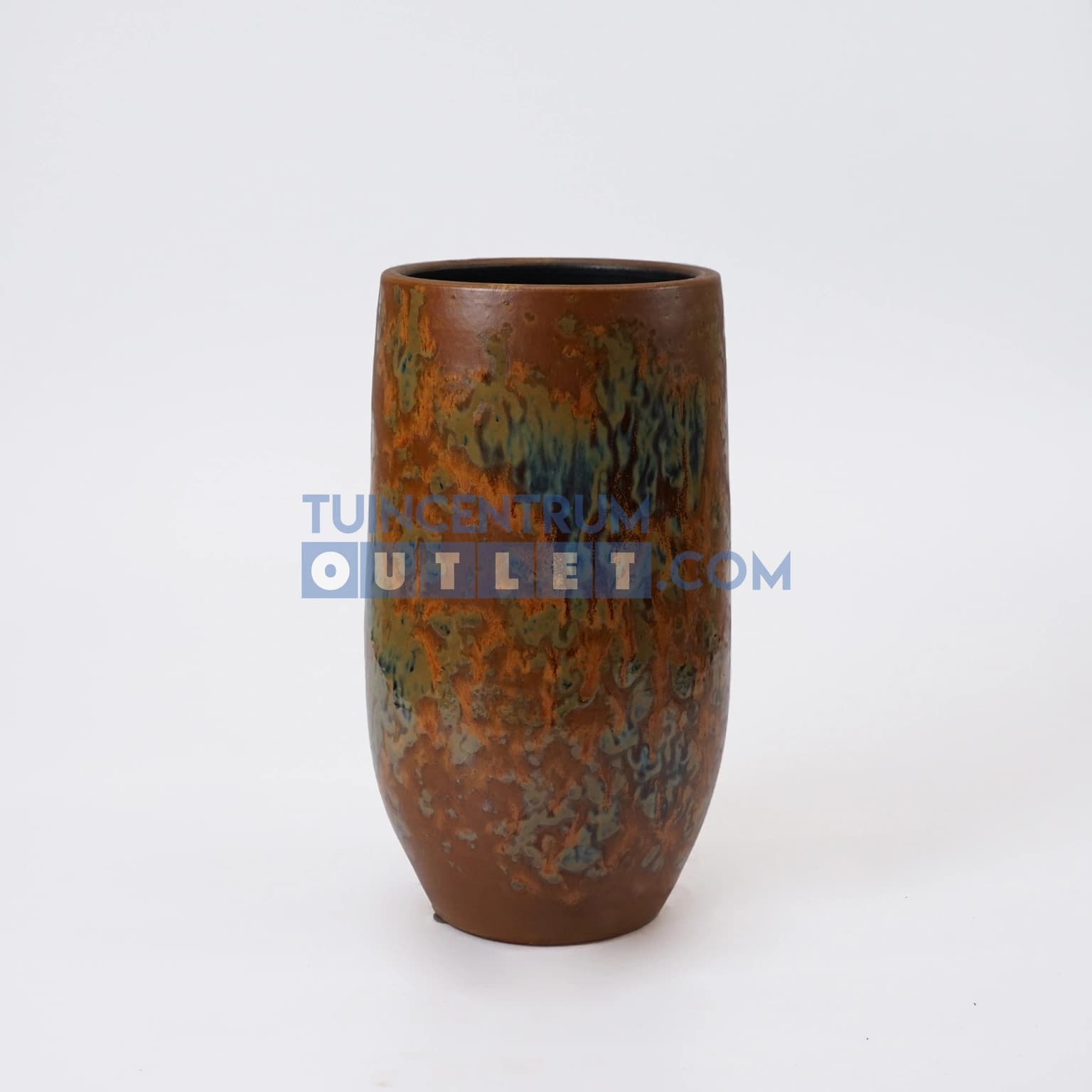 Vaas mason d18h35cm terra