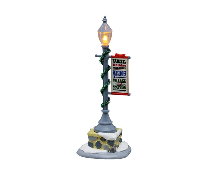 Vail Lamp Post Lemax Vail Village Collection 2025