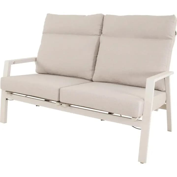 Loungebank Ohio Crème 2-pers