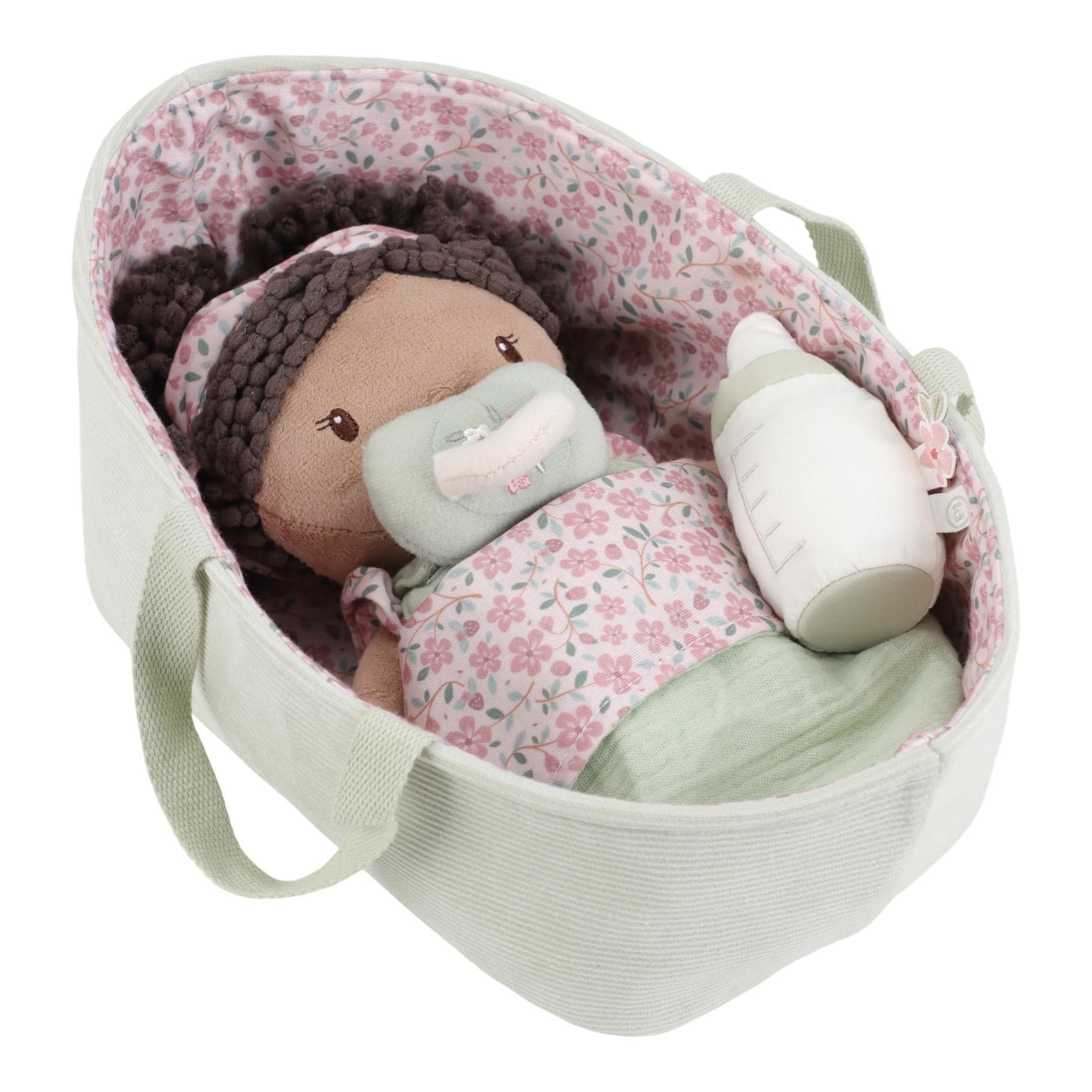 Babypop in Mandje Little Dutch Evi
