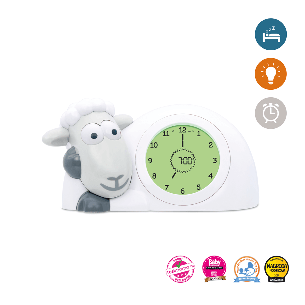 Slaaptrainer Zazu Klok Sam het Schaap Grijs