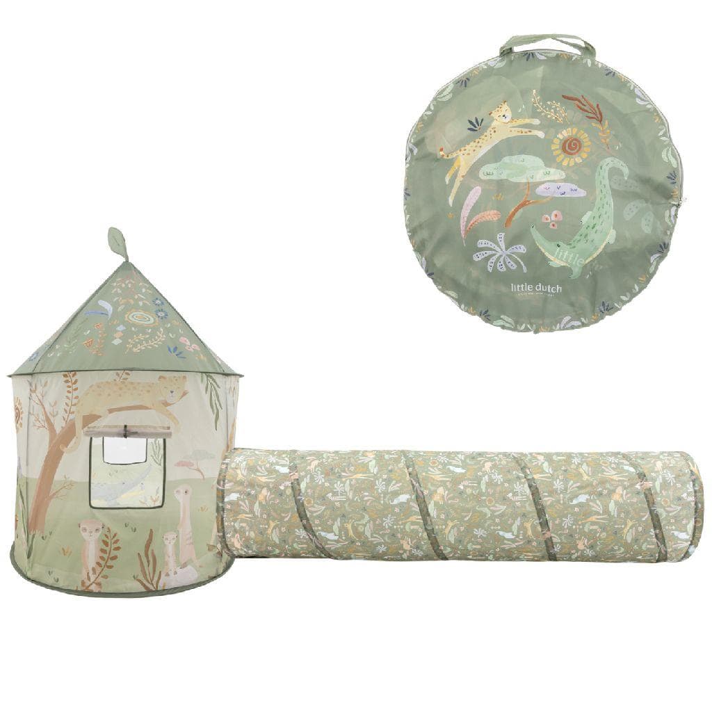Safari Tent Litte Dutch met kruiptunnel