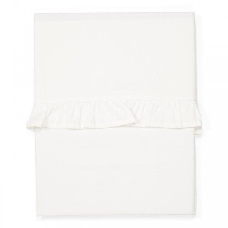 Laken Ledikant Koeka Ruffle Warm White
