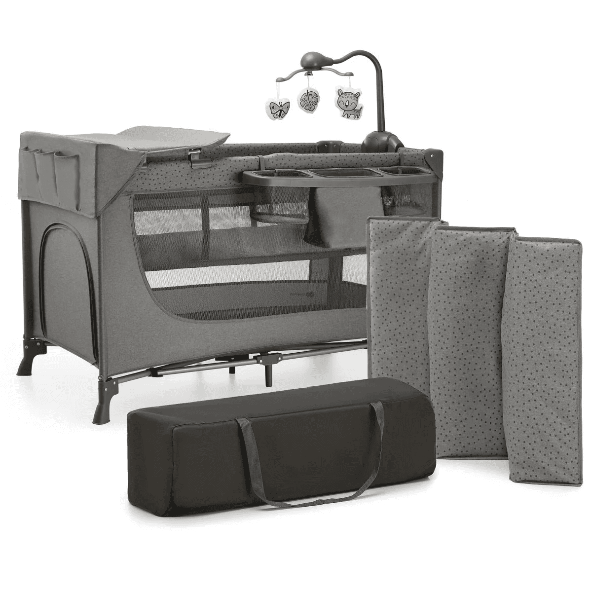 Campingbed Kinderkraft Joy2 Dark Grey