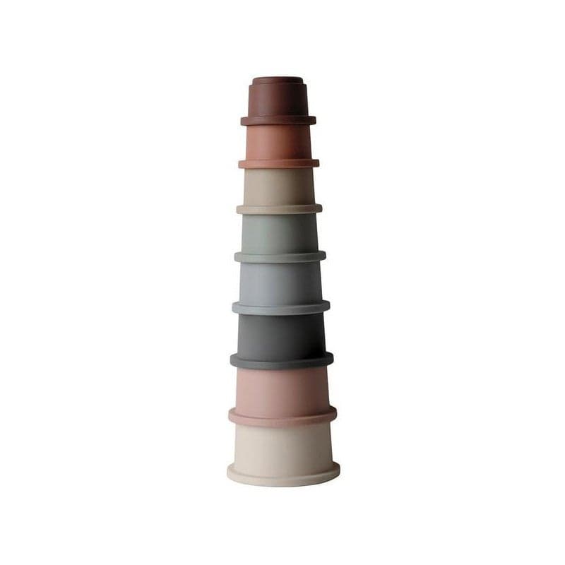 Stapelbekers Mushie Multicolor