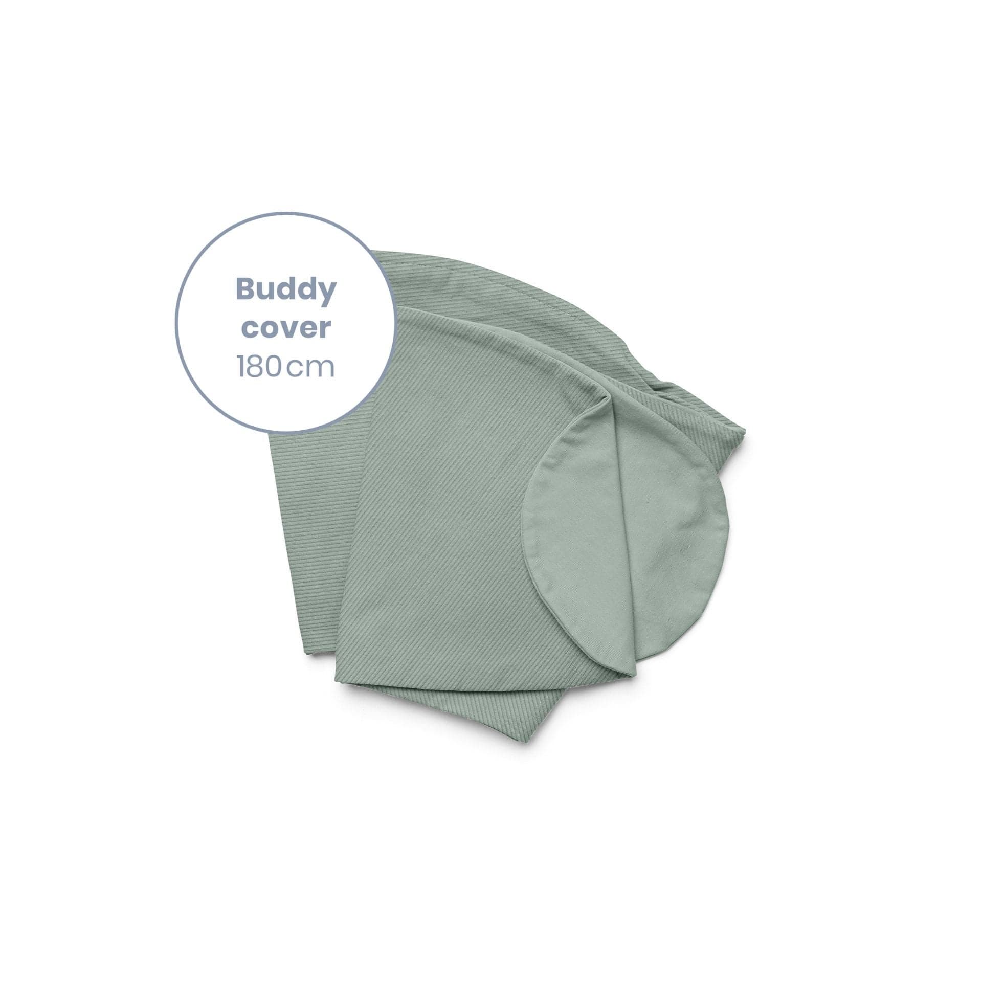 Voedingskussenhoes Doomoo Buddy Corduroy Green