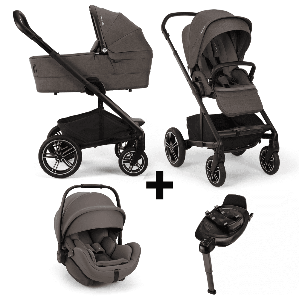Kinderwagen Nuna MIXX Next V2 Thunder + Autostoel Nuna Arra Flex V2 Thunder & Base 360 Next