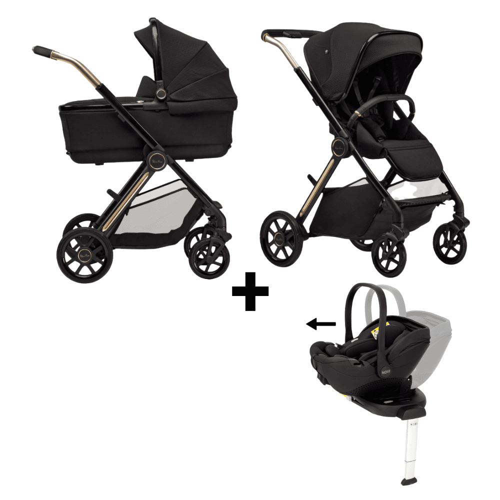 Kinderwagen Silver Cross Reef 2 Special Edition Espresso met Autostoel Joy Pro Glide 360° & Base & Accessoires