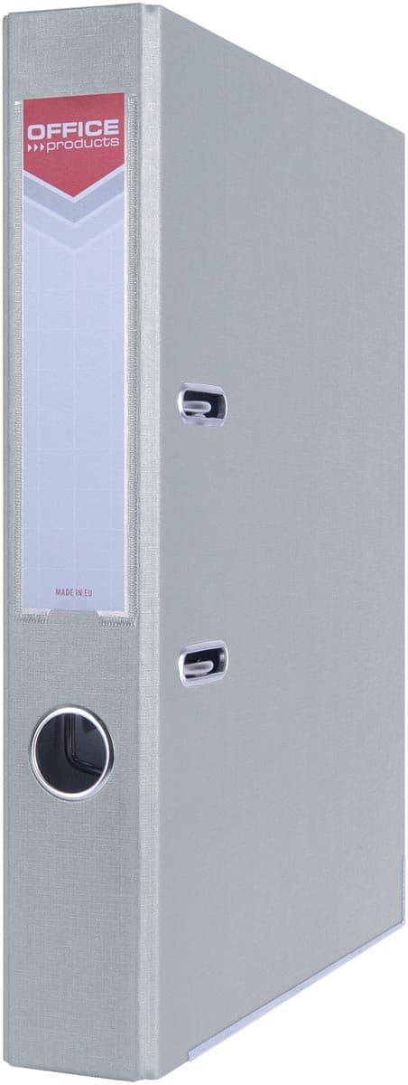 OFFICE products ordner, voor A4, uit karton, rug van 5,5 cm, grijs