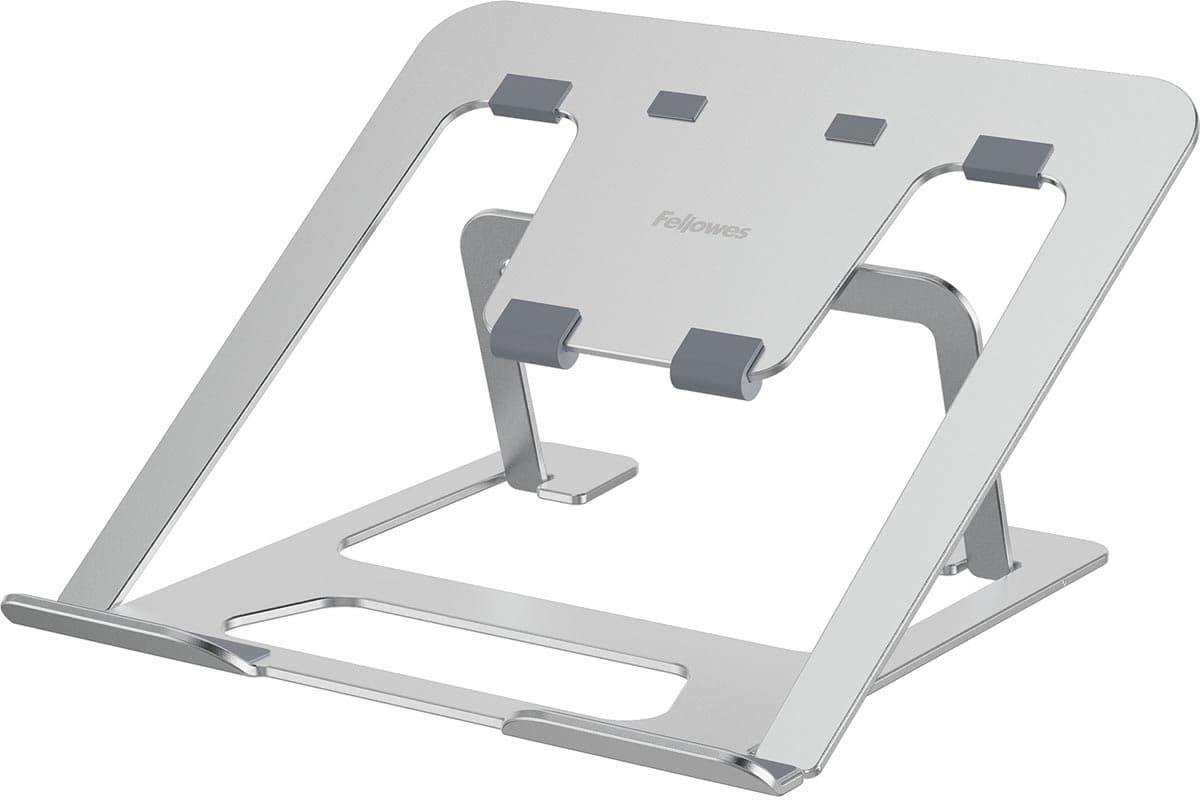 Fellowes Alumia draagbare laptopstandaard, zilver