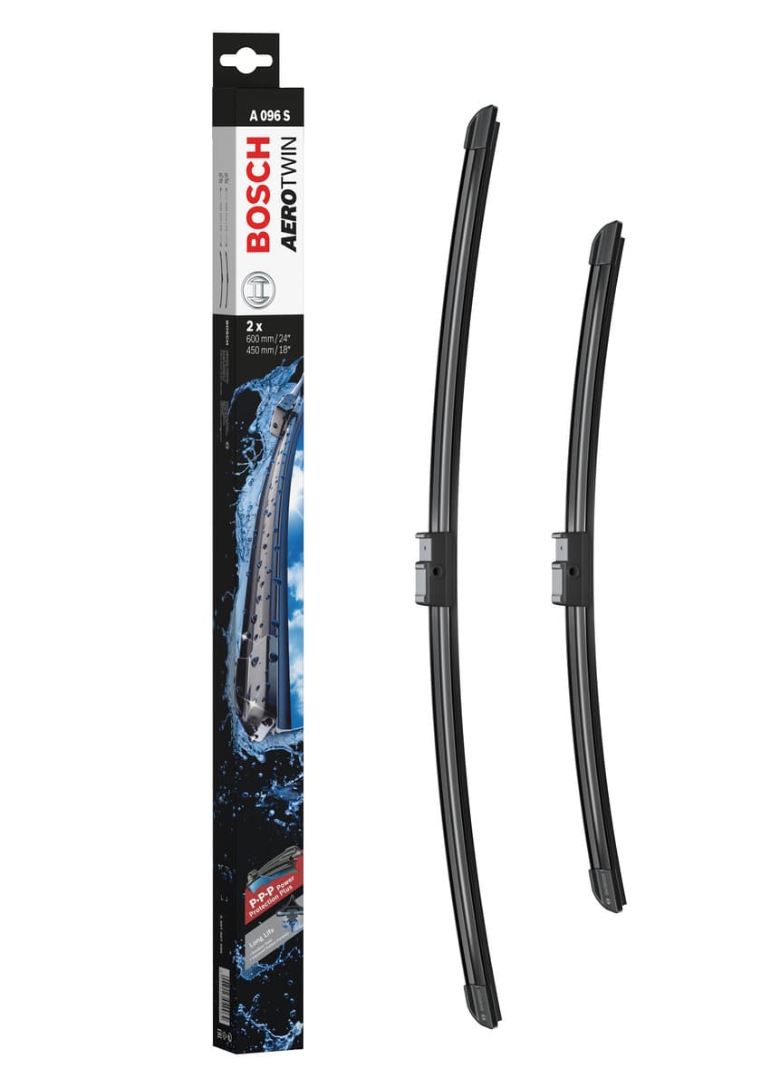 Bosch ruitenwissers Aerotwin A096S - Lengte: 600/450 mm - set wisserbladen voorzijde A096S