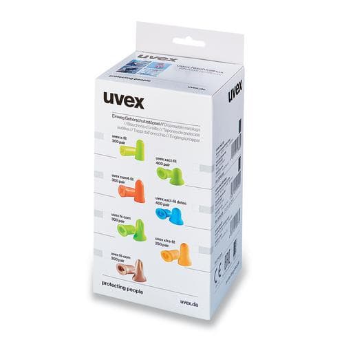 uvex com4-fit 2112023 oranje SNR 33 dB