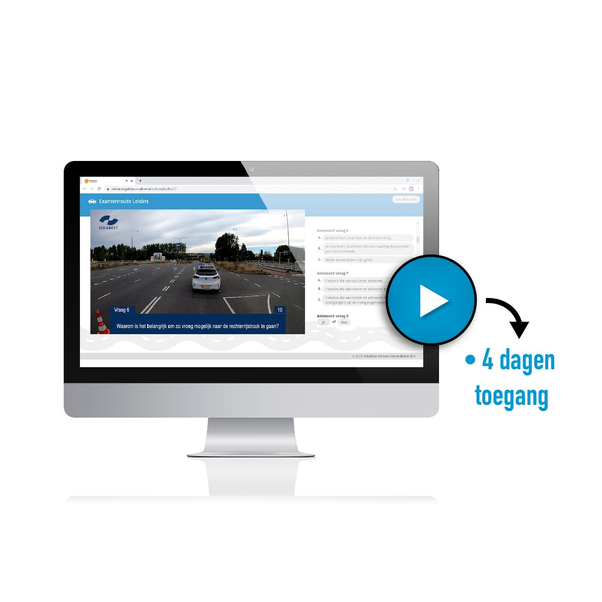 4 Dagen Auto Rijexamen Oefenen - Theorie en Praktijk 2026